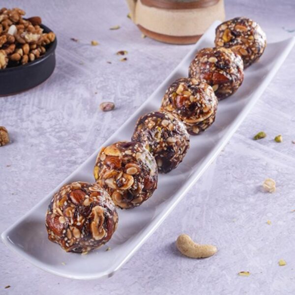 Dry Fruit Laddu (Sugar-Free)